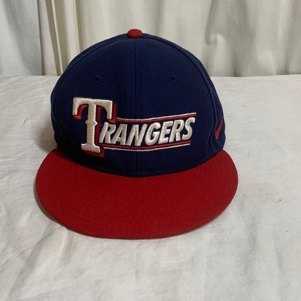 Nike True Texas Rangers Flat Bill Baseball Hat